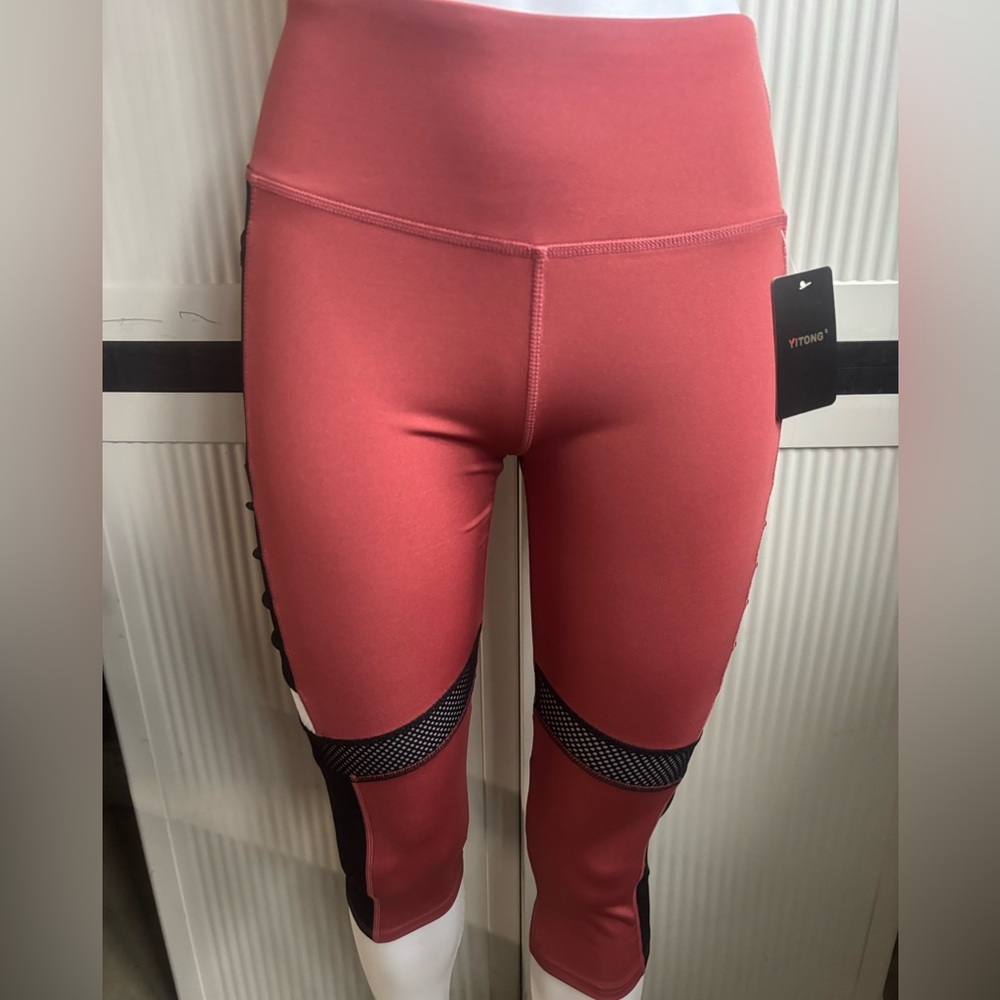 Red and Black Performance Leggings